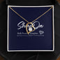 Forever Love Necklace - Silver Gold
