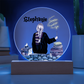 Personalized Wizard Circle Printed Plaque