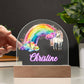 Personalized Unicorn Kids Acrylic Dome Plaque