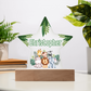 Personalized Animal Name Star Acrylic Plaque