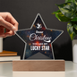 Daughter You Are My Lucky Star Acrylic Plaque
