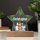 Personalized Animal Name Star Acrylic Plaque