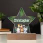 Personalized Animal Name Star Acrylic Plaque