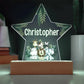 Personalized Animal Name Star Acrylic Plaque