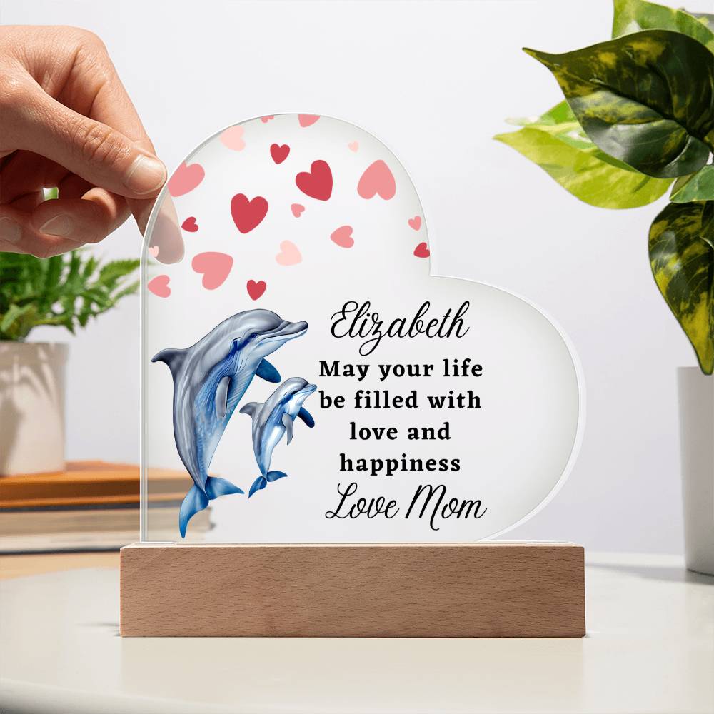 Animals Acrylic Plaque Night Light