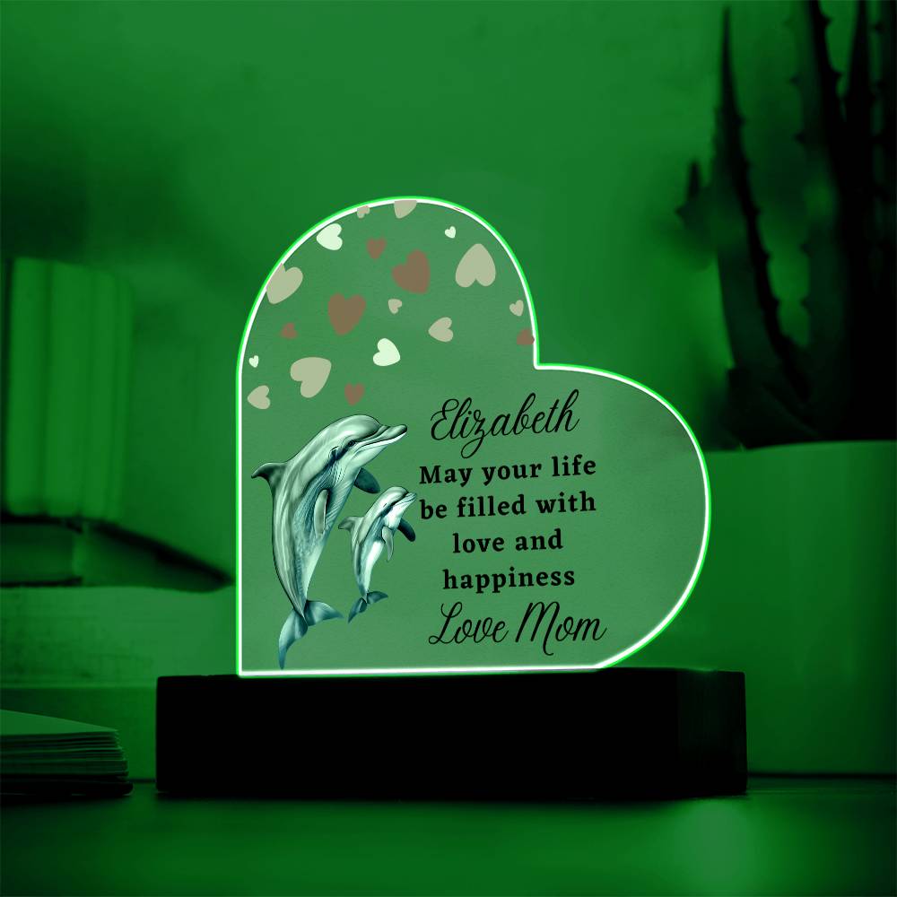 Animals Acrylic Plaque Night Light