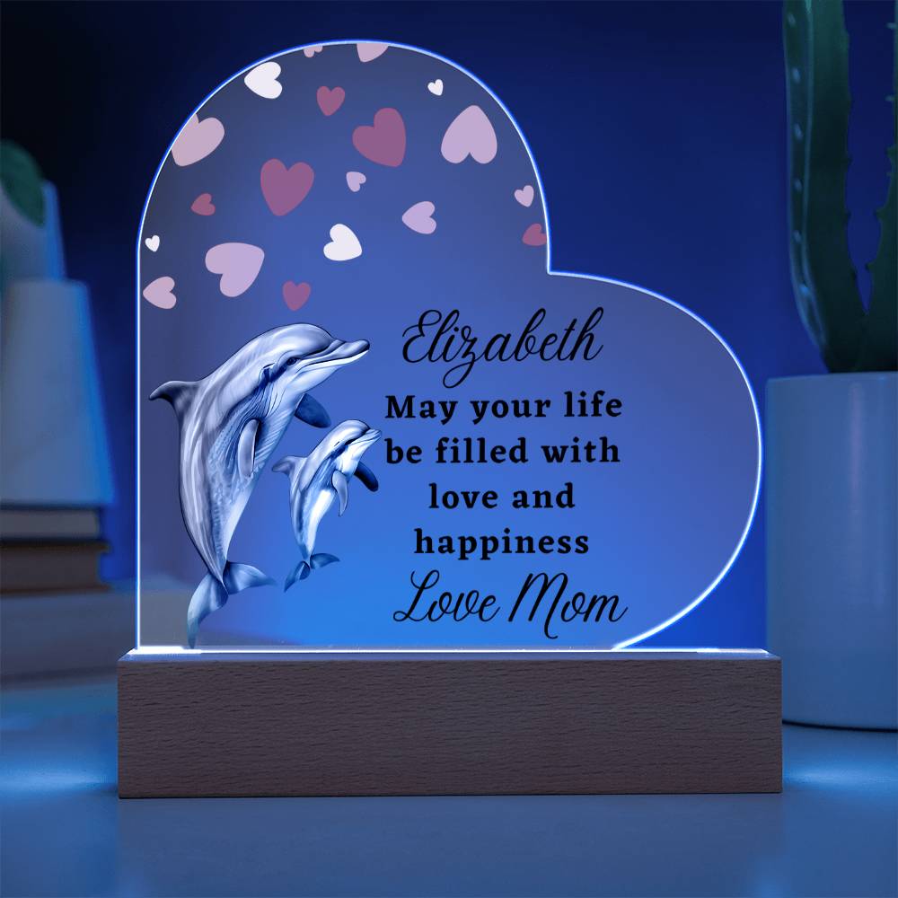 Animals Acrylic Plaque Night Light