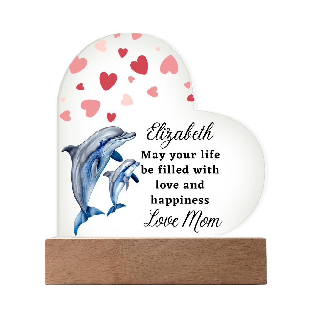 Animals Acrylic Plaque Night Light