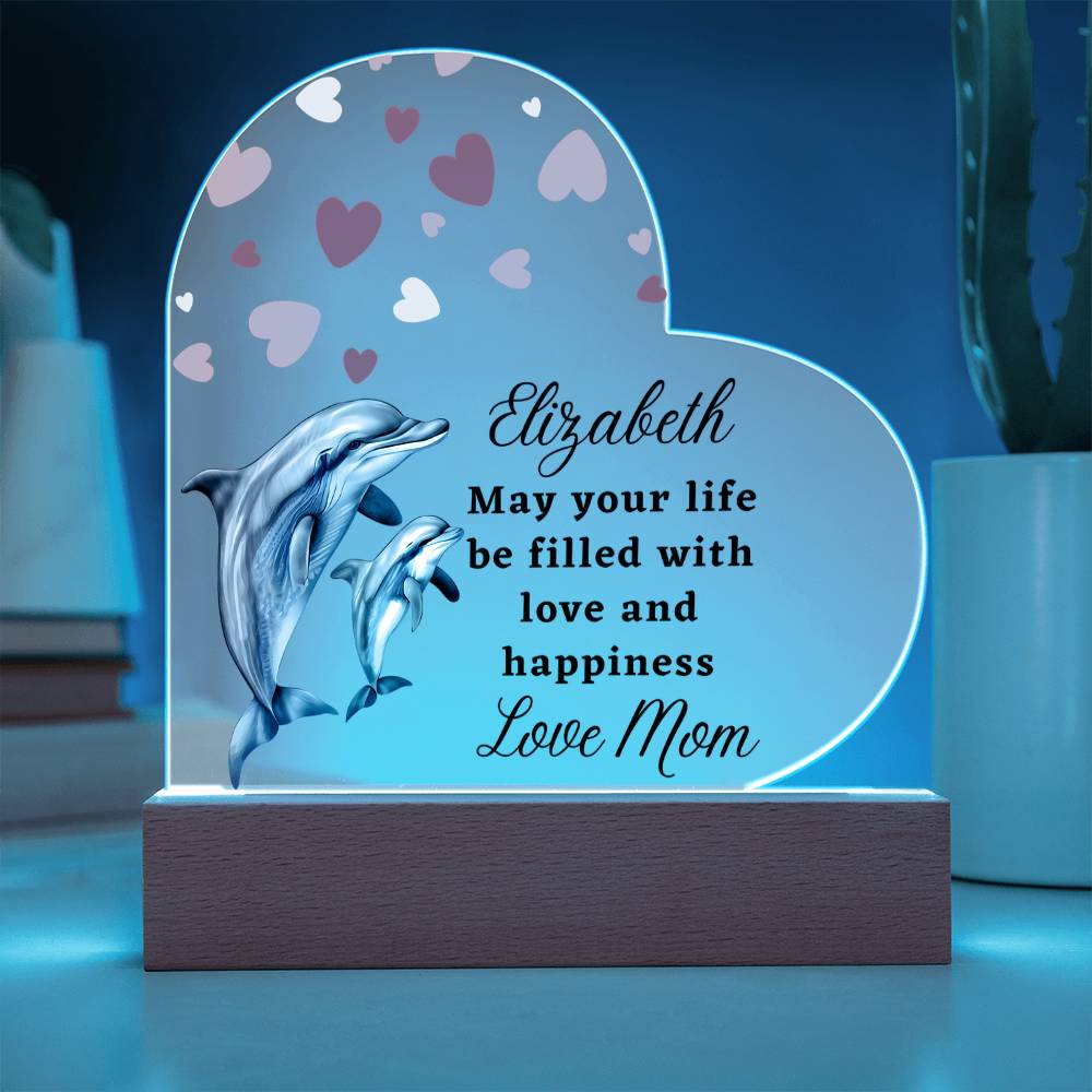 Animals Acrylic Plaque Night Light