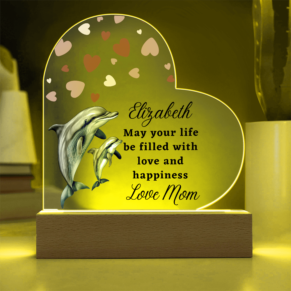 Animals Acrylic Plaque Night Light