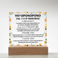 Ho'oponopono Floral Plaque