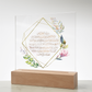 Ayatul Kursi Floral Plaque