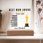 Best Mom Award Acrylic Plaque with Stand