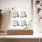 4 Quls Plaque For Teens / Adults