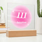 [Almost Sold Out] Personalized Angel Numbers Acrylic Plaque