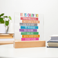 It's okay to make mistakes Plaque