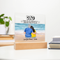 Dad You Are an Important Piece - Acrylic Square Plaque