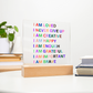 Affirmation Plaque