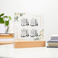 4 Quls Plaque For Teens / Adults