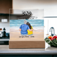 Dad You Are An Important Piece - Acrylic Square Plaque