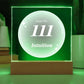 [Almost Sold Out] Personalized Angel Numbers Acrylic Plaque