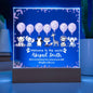 Welcome To The World Baby Girl Balloon Plaque