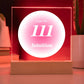 [Almost Sold Out] Personalized Angel Numbers Acrylic Plaque