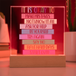 It's okay to make mistakes Plaque