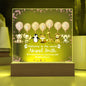Welcome To The World Baby Girl Balloon Plaque