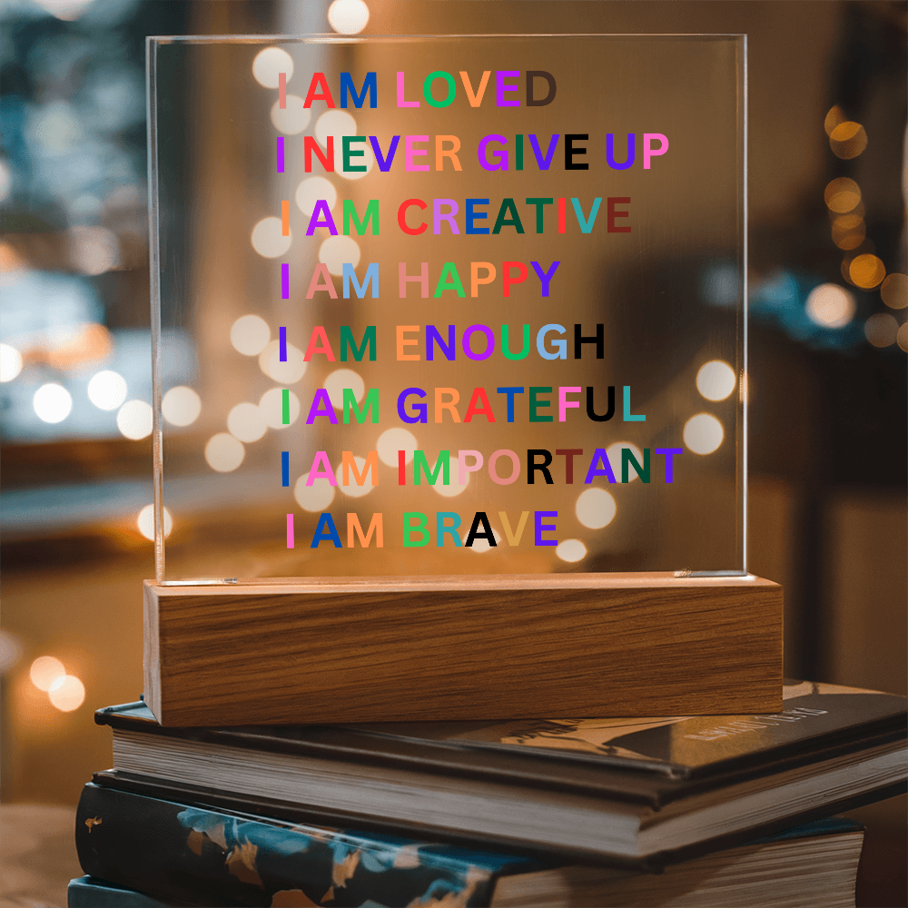 Affirmation Plaque