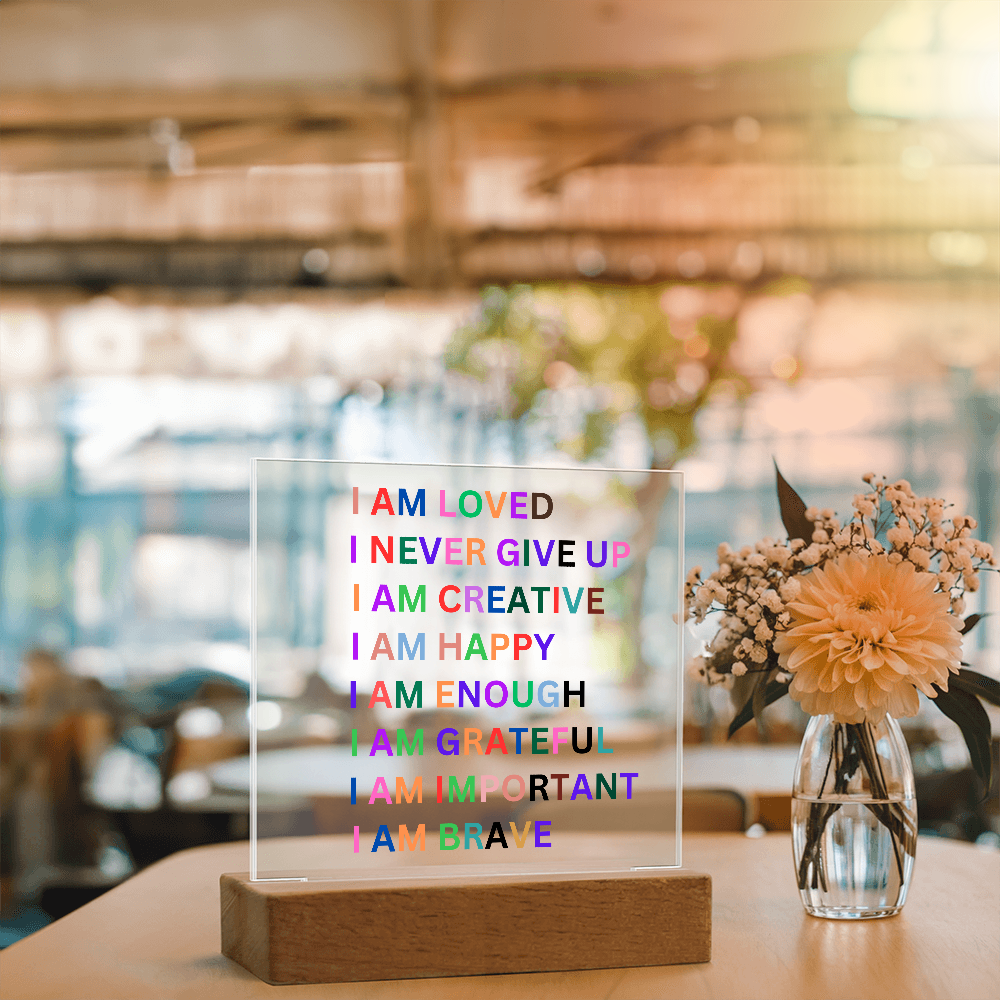 Affirmation Plaque