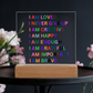 Affirmation Plaque