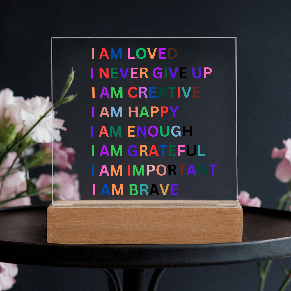Affirmation Plaque
