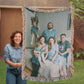 Photo Heirloom Woven Blanket (Portrait)