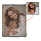 Photo Heirloom Woven Blanket (Portrait)