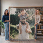 Photo Heirloom Woven Blanket (Portrait)