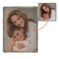 Photo Heirloom Woven Blanket (Portrait)