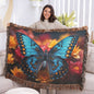 Butterfly Heirloom Woven Blanket
