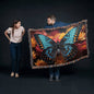 Butterfly Heirloom Woven Blanket
