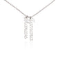 Custom Multiple Vertical Name Necklace For Mom