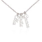Custom Multiple Vertical Name Necklace for Mom