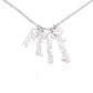 Custom Multiple Vertical Name Necklace For Mom