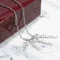 Custom Multiple Vertical Name Necklace for Mom