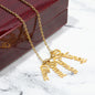Custom Multiple Vertical Name Necklace for Mom