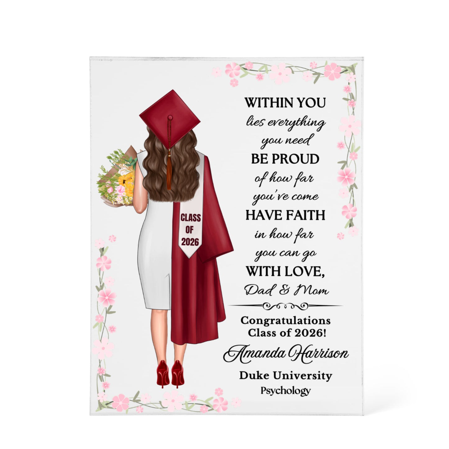 New Graduation Plaque 7x5.25