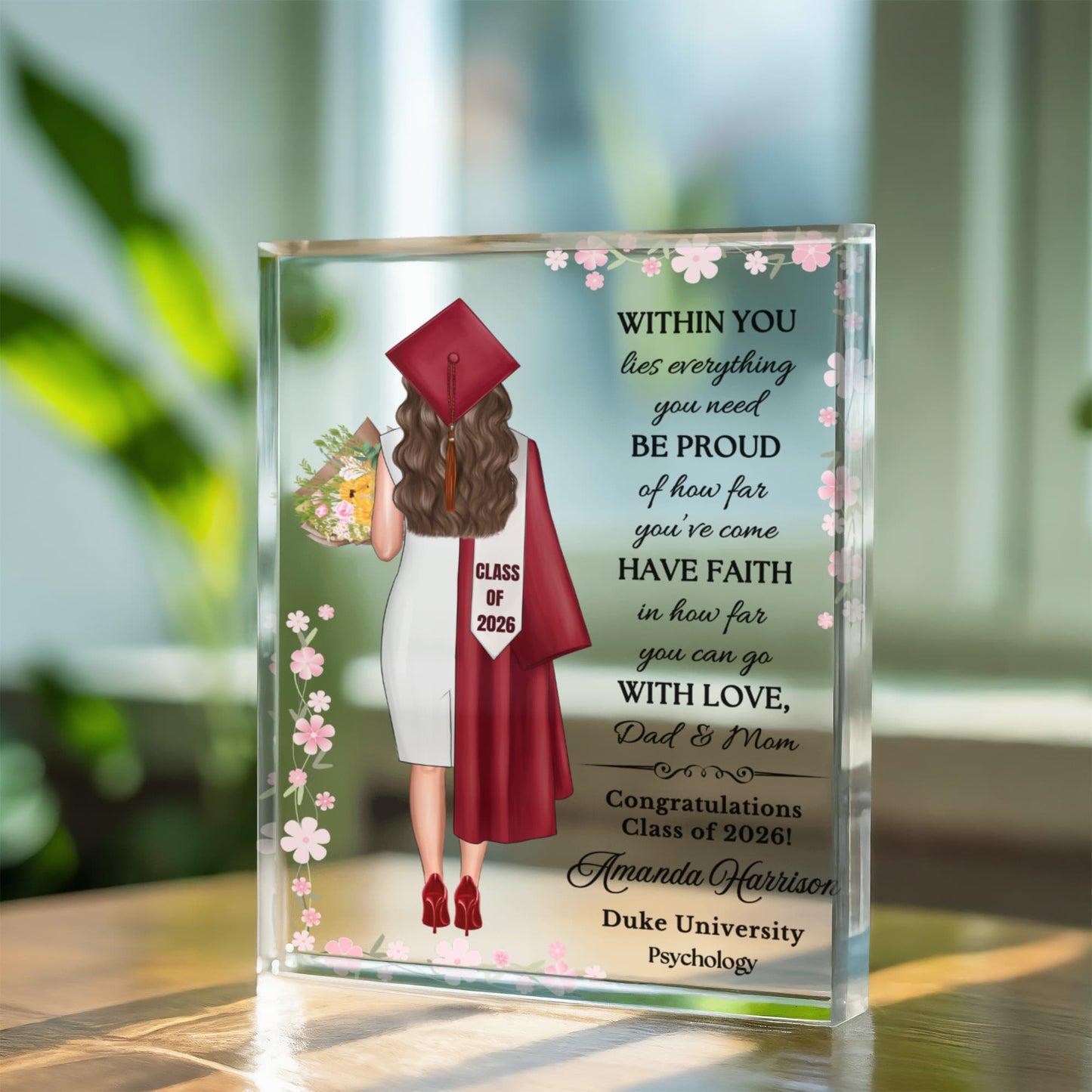 New Graduation Plaque 7x5.25