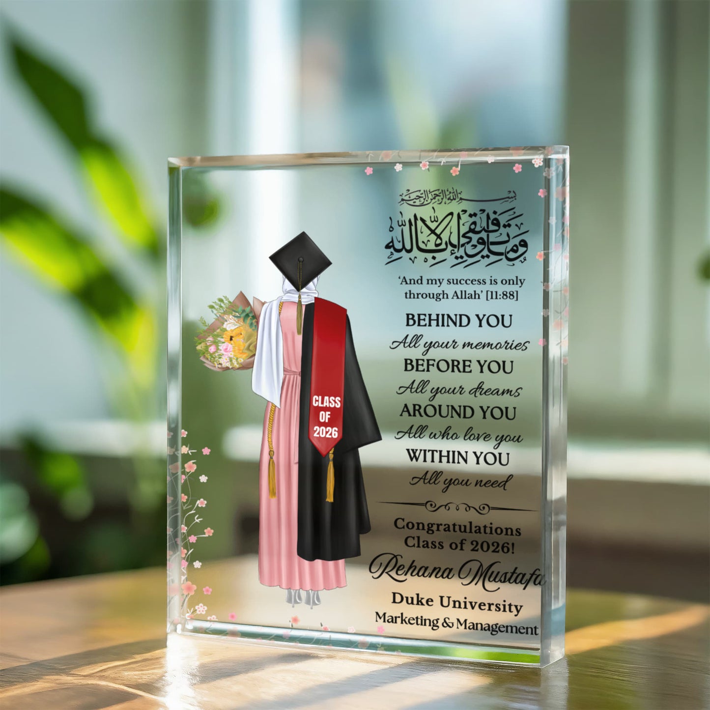 Graduation Plaque 5x7