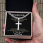 Personalized Gift for Husband Turn Back the Clock - Cuban Chain Necklace with Cross