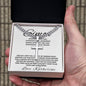 Personalized Gift for Husband If You Are Feeling Overwhelmed - Cuban Chain Necklace with Cross