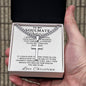 Personalized Gift for Husband I Want It All - Cuban Chain Necklace with Cross